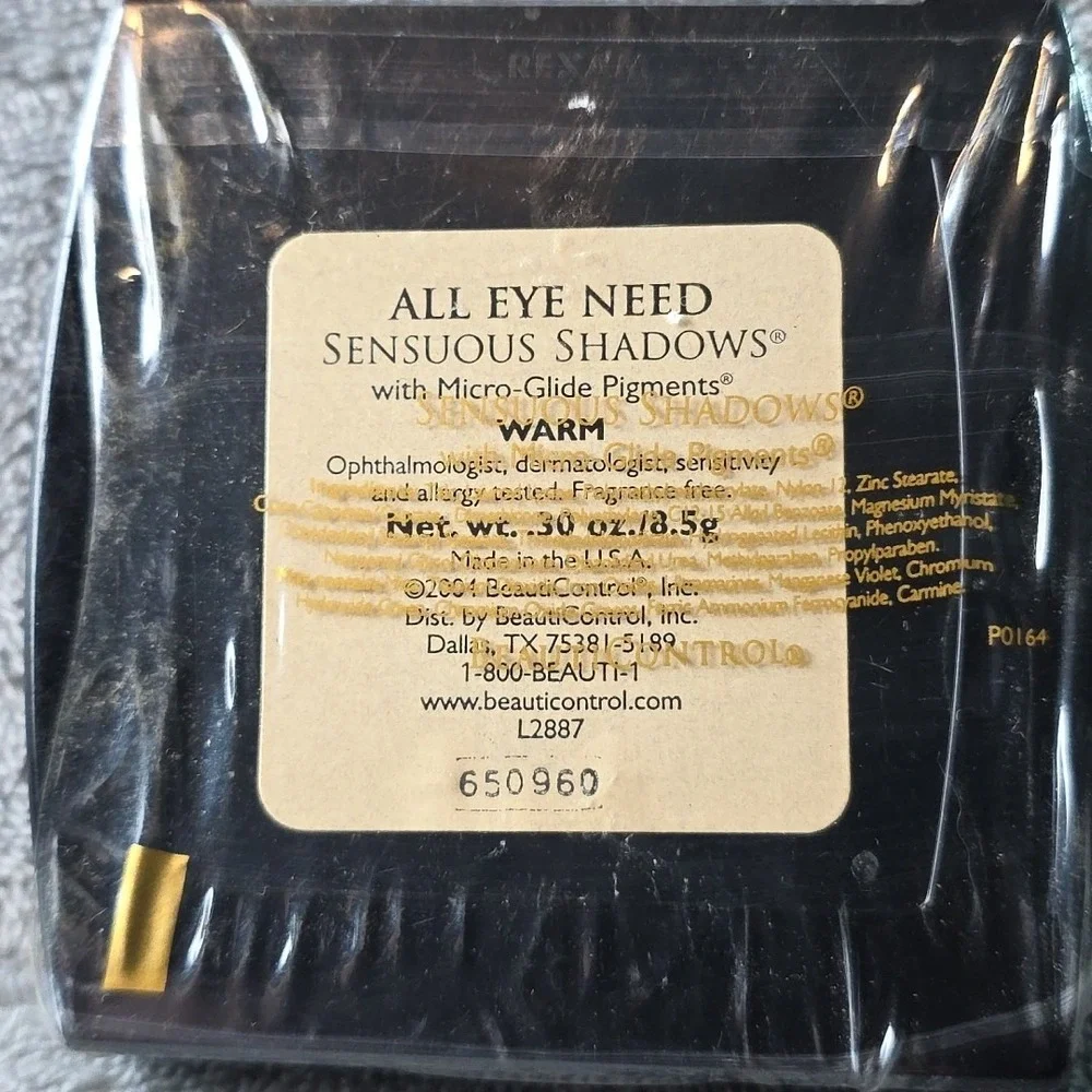 Beauticontrol All Eye Need Sensuous Shadows WARM New Unopened Y2K Make-up‎ NOS